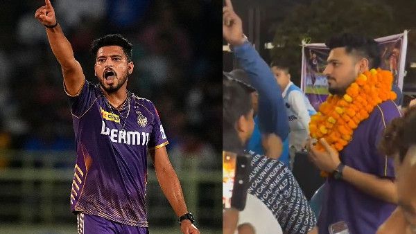 Vaibhav Arora Celebrated At Home After KKR Win