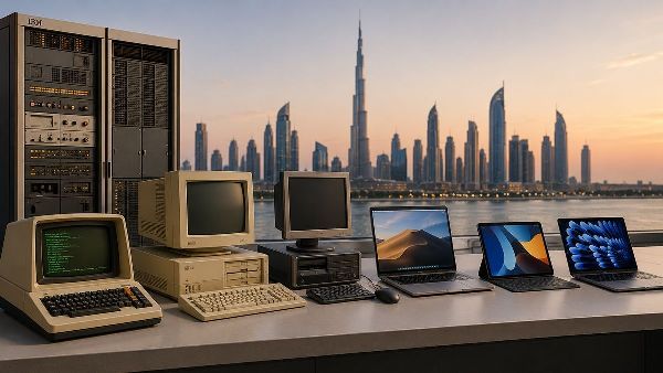 التحول الرقمي في الإمارات العربية المتحدة: من الحواسيب المركزية إلى الذكاء الاصطناعي