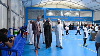 مواهب جديدة في كرة الريشة تتألق في أبوظبي