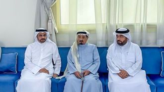 حاكم عجمان ينعي شخصيتين كريمتين