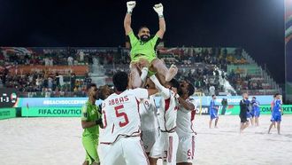 مسيرة الإمارات التاريخية في كرة القدم الشاطئية 2024