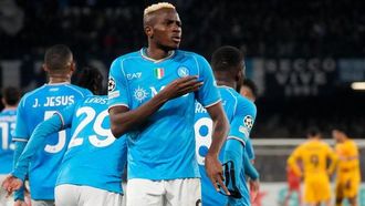Osimhen Secures Napoli Draw Vs Barcelona
