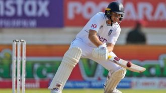 England Behind by 155 in Rajkot Test