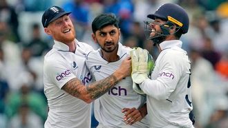Bashir's Trio Restricts India In Test