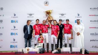 الحبتور يفوز بكأس دبي الذهبية للبولو
