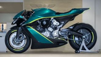 Exclusive Auction Of Aston Martin Brough Motorcycle