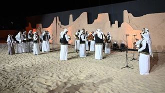 الدمام تحتفل بيوم التأسيس بالفن