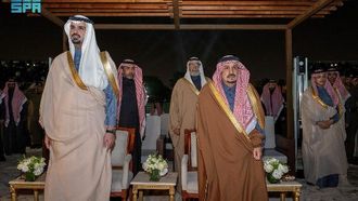 الرياض تحتفل بيوم التأسيس مع العائلة المالكة