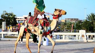 احتفالات يوم التأسيس تضيء الدمام