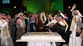 حفل استقبال يوم التأسيس الكبير في مصر