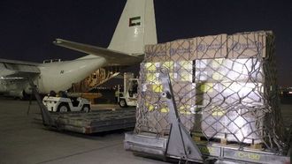 دبي تواصل مساعداتها لغزة