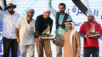 زلزال يفوز بسباق مروح في الظفرة