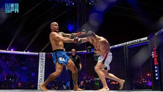 MMA Champions Win Super Belts In Riyadh