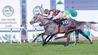 نجود تفوز بلقب الجواد المبتدئ في أبوظبي