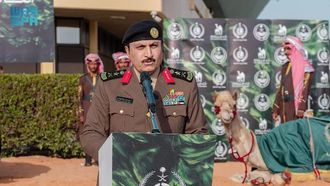 انطلاق فرقة الهجانة بمناسبة يوم التأسيس