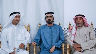 تعازي الشيخ محمد في دبي