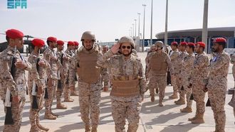 استعراض القوات في سيف السلام 12