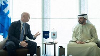 UAEFA And FIFA Leaders Talk Football In Dubai