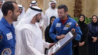 UAE's Space Sector Vision With Sheikh Hamdan