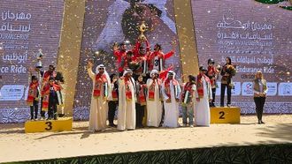 المزروعي يفوز بسباق أبوظبي للقدرة