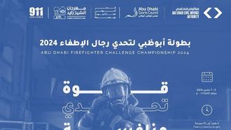 Abu Dhabi Firefighter Challenge At Zayed Festival