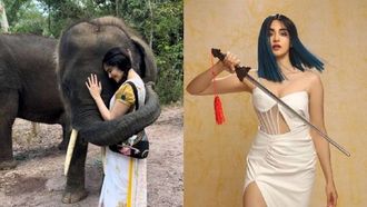 Adah Sharma's Elephant Fitness