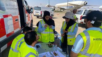 تمرين السلامة الجوية في دولة الإمارات العربية المتحدة