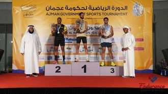 رياضيون عالميون يتنافسون في عجمان