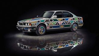 Art And Tech Merge In BMW I5 Flow NOSTOKANA