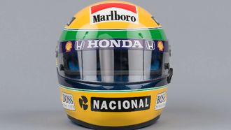 Senna’s Helmet In Dubai Auction