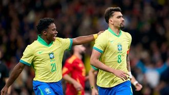Brazil, Spain End In 3-3 Draw