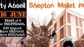 Unique Charity Abseil At Shepton Mallet