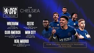 Chelsea's USA Tour 2024 Fixtures