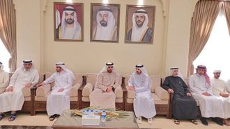 تعازي المشايخ في الشارقة