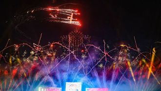 4000 Drones At Dubai World Cup Finale