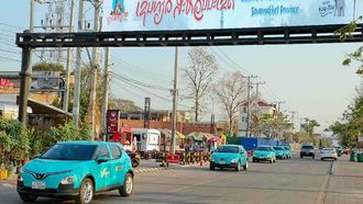 Eco Taxi Service Starts In Savannakhet