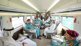 مراجعة التقدم المحرز في قطار الشحن في دولة الإمارات العربية المتحدة