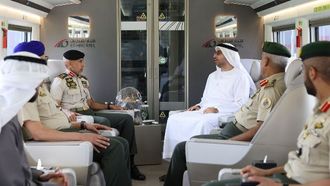 Etihad Rail Test Ride Connects Two Emirates