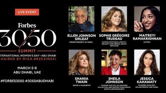 Forbes Summit Marks Women's Day In Abu Dhabi