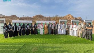 اليوم السعودي الأخضر: حملة التشجير في حائل