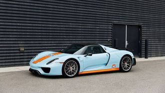 Gulf Oil Livery Porsche 918 Spyder To Auction