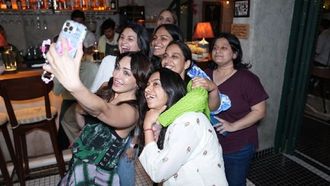 Khushali Kumar Celebrates Women's Day