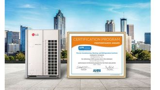 LG Wins AHRI Award Again
