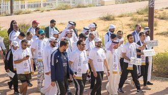 يوم رياضي وطني نابض بالحياة في الشارقة