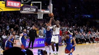 James Hits 40K Points In Lakers Loss To Nuggets