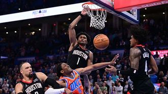 فوز روكتس العاشر على التوالي في الدوري الاميركي للمحترفين في الوقت الإضافي