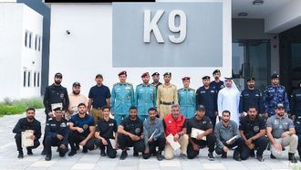 تخريج دورة الكلاب البوليسية