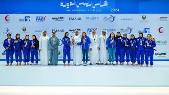 الوحدة وبني ياس يفوزان بكأس رئيس الجوجيتسو