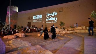 الرياض تحيي تقاليد رمضان