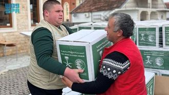 إطلاق المساعدات الغذائية الرمضانية في الجبل الأسود